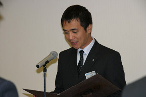 「JC宣言」朗読並びに綱領唱和