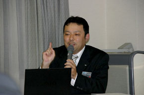 3時限目の講師は山添監事。JCの会議等について講義いただきました