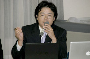 1時限目の講師は松本副チームリーダー。JCの基礎等を講義していただきました